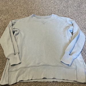 Light blue oversized sweatshirt